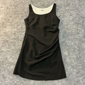 Charmingl XYZ Black And White Layered Tank Dress WWW